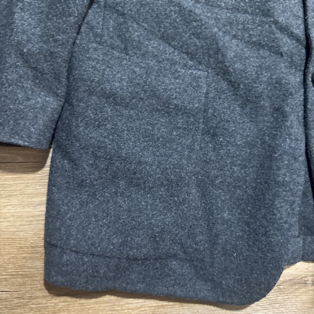 Ermenegildo Zegna Soft Black Gray Wool Cashmere Blazer Suit Coat EU 52R / US 42R - Picture 6 of 16